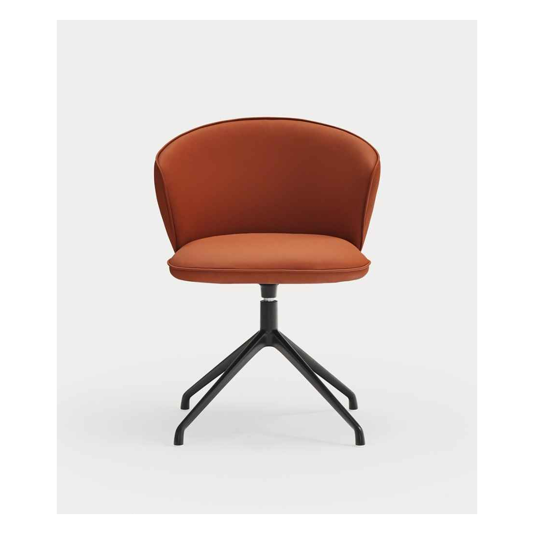 ADD PU BLACK otočná stolička 2