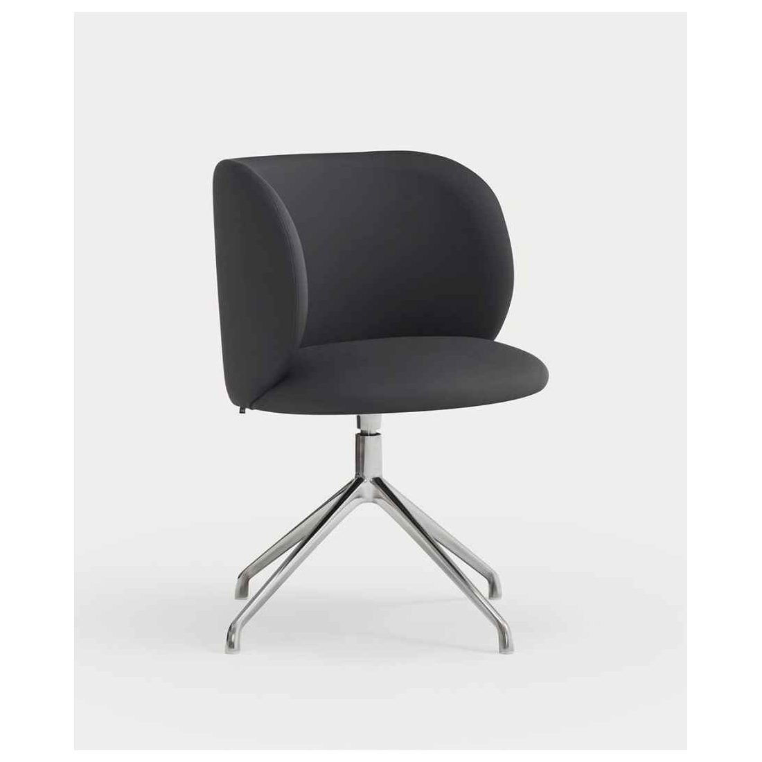 MOGI PU SILVER otočná stolička