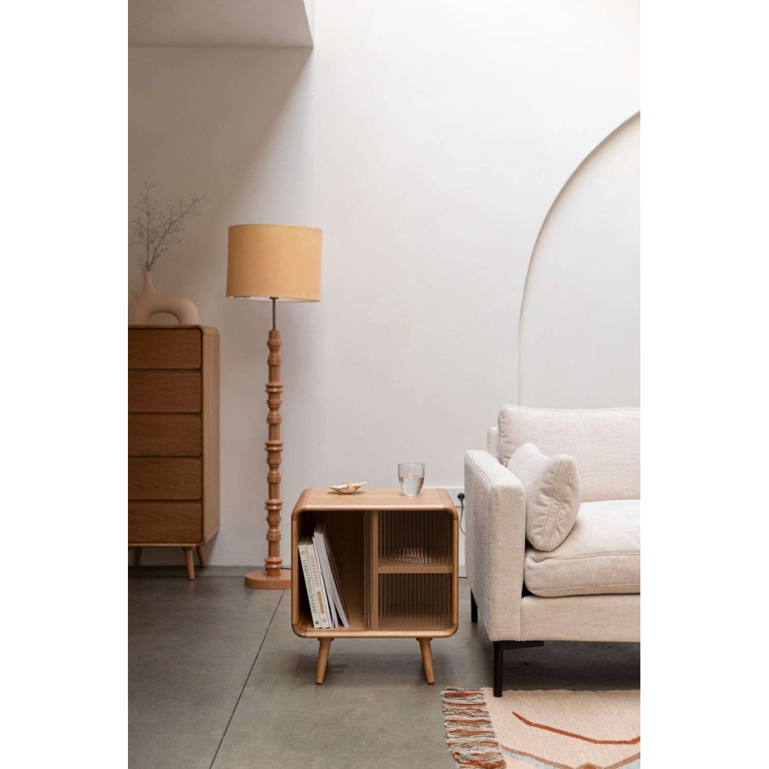 ZUIVER RISE príručný stolík 2