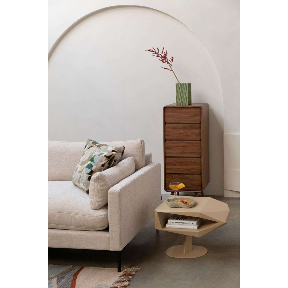 ZUIVER NORTH príručný stolík 2