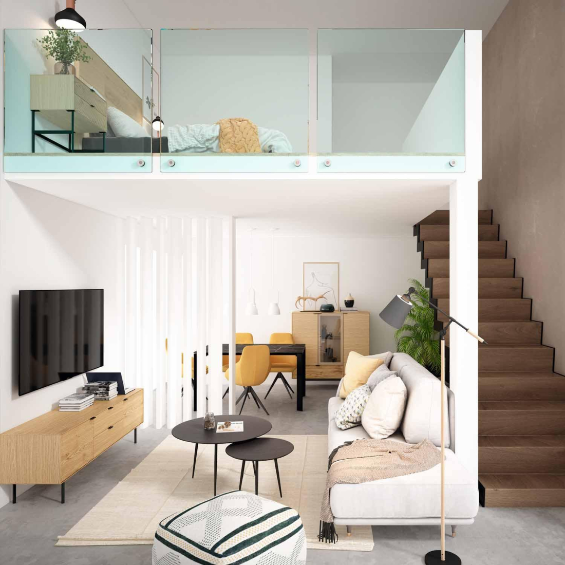 TULSA 160 TV stolík 2