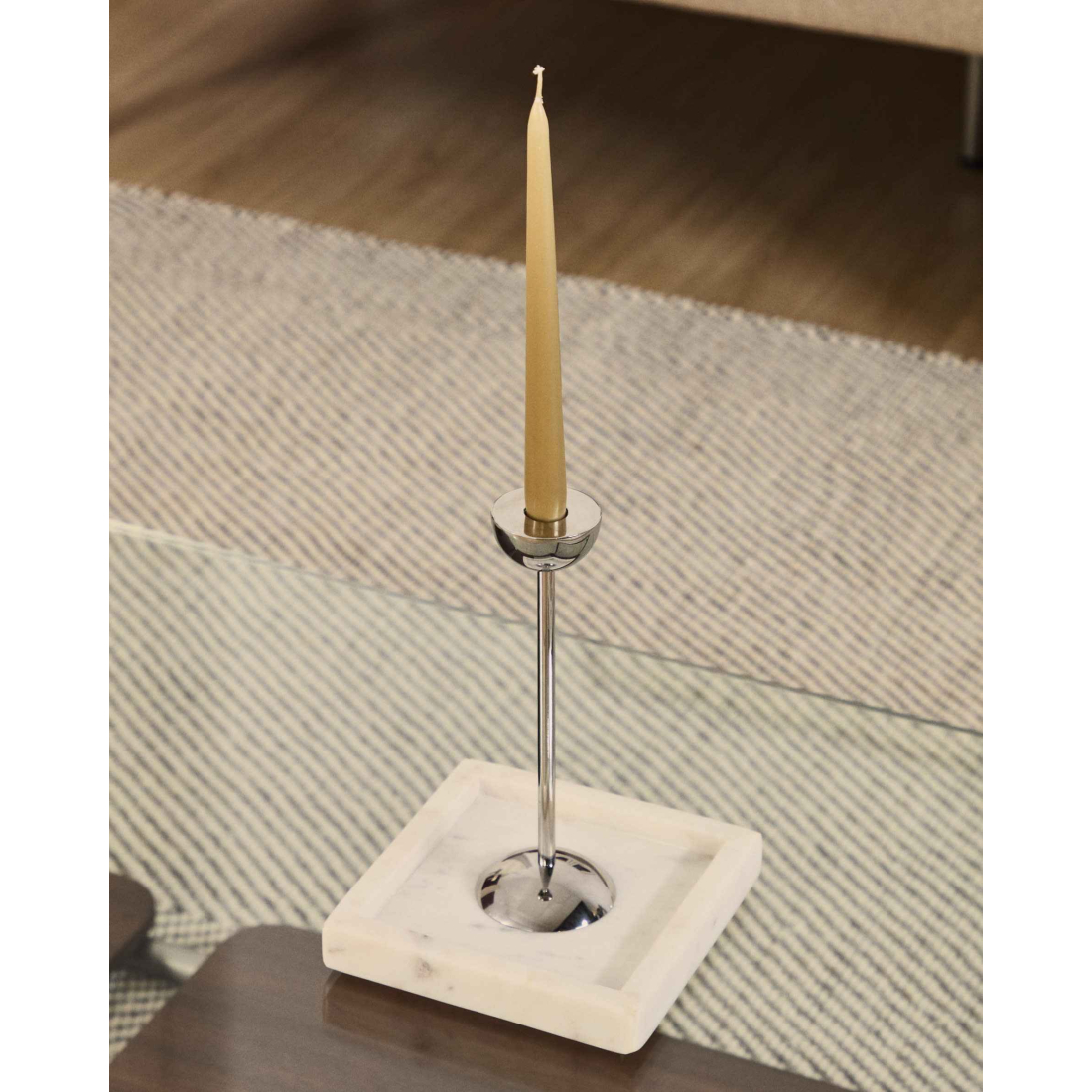 NIRELA 22 nerezový svietnik 2