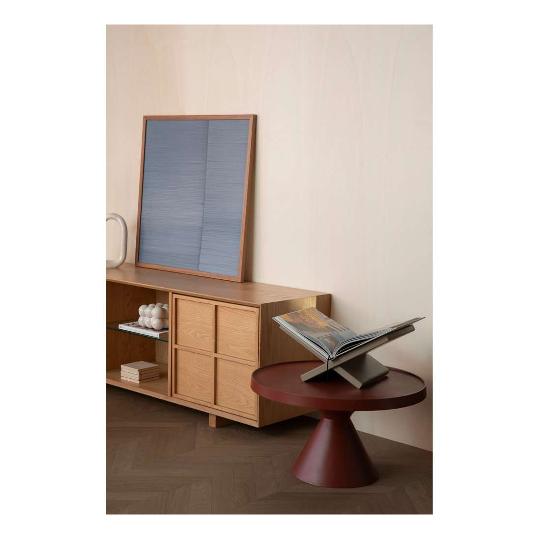 ZUIVER RASTER LOW komoda 2