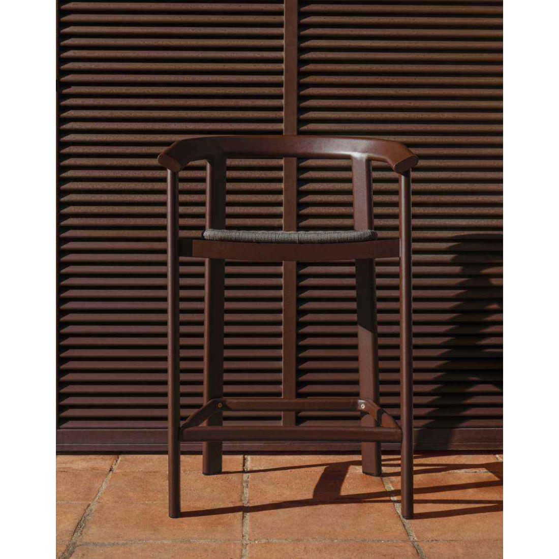 ERICE záhradná barová stolička 2