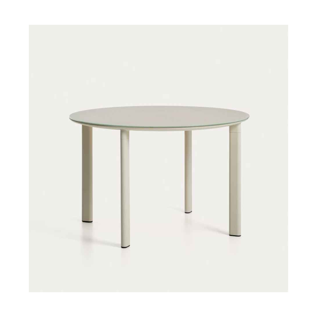 ERICE ROUND ECRU záhradný stôl