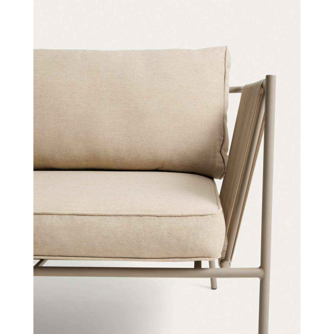 ZIVIA ECRU záhradná pohovka 2