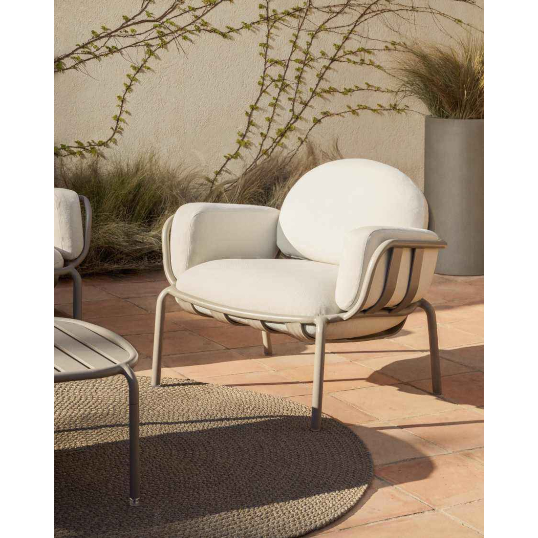 JONCOLS TAUPE záhradné kreslo 2