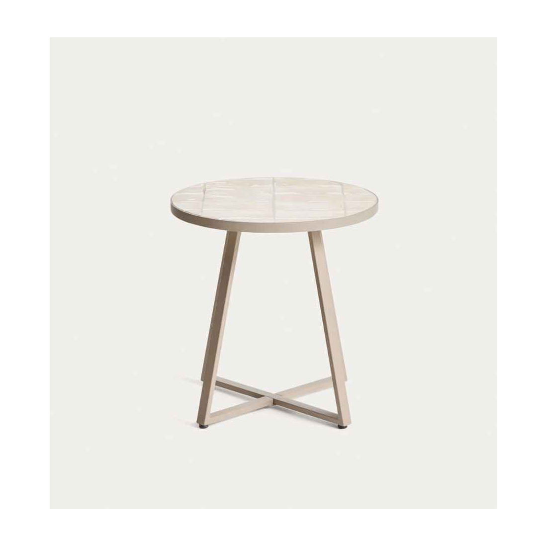 TELLA BEIGE príručný stolík