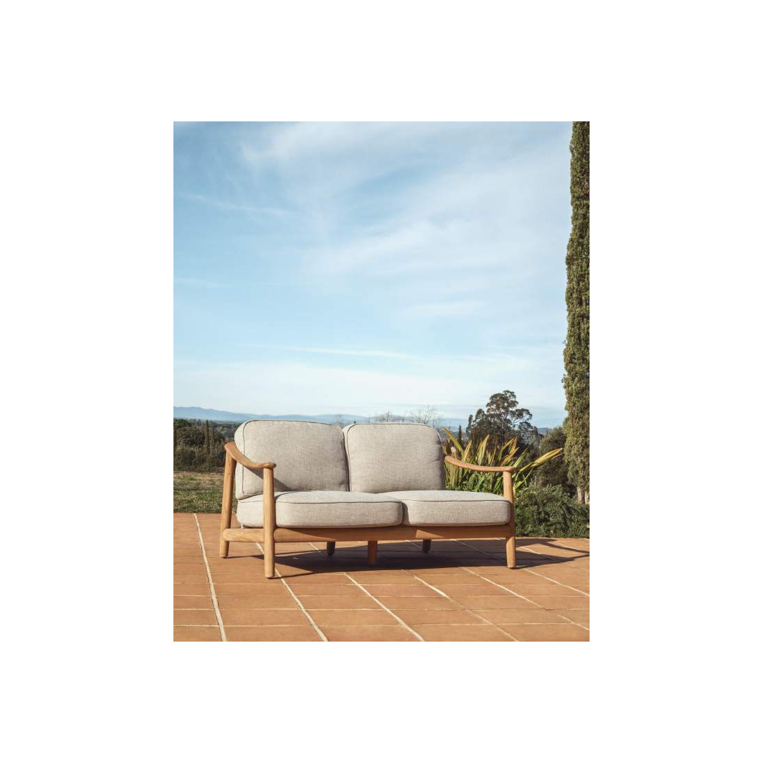 ELUNDA 2 záhradná pohovka 2