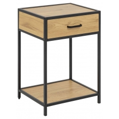 SEAFORD BED SIDE TABLE stolík