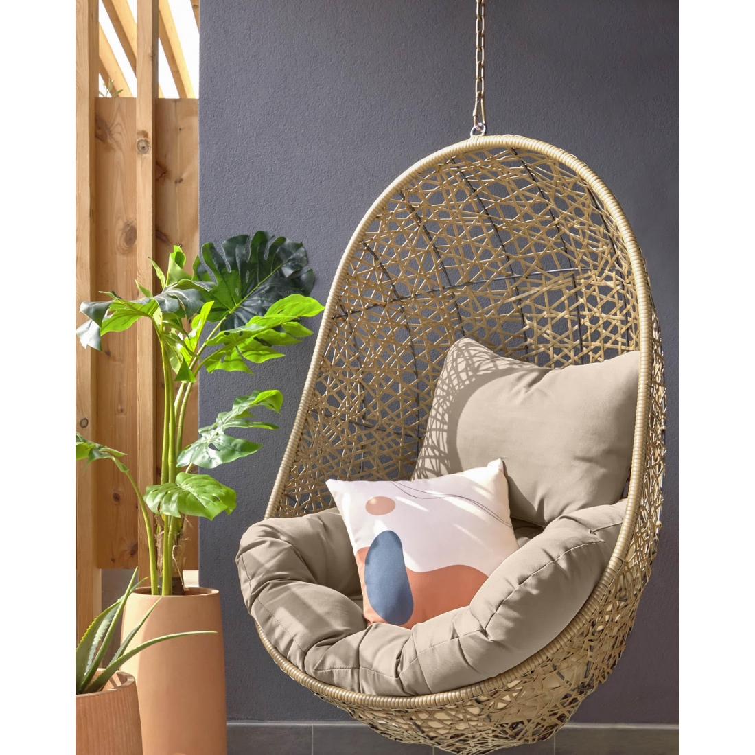 FLORINA BROWN hojdacie kreslo 2