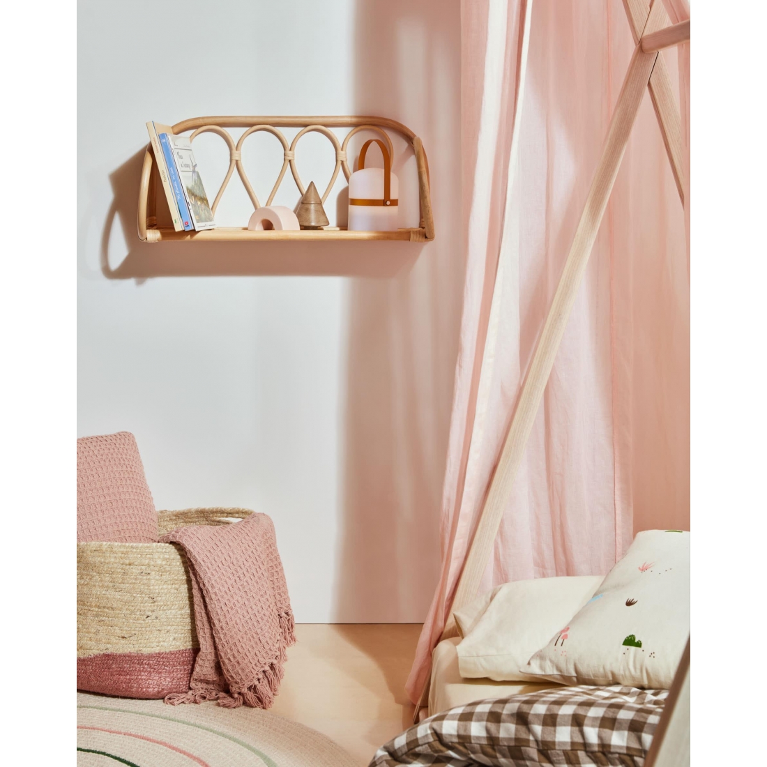 NYARAI nástenná polica 2