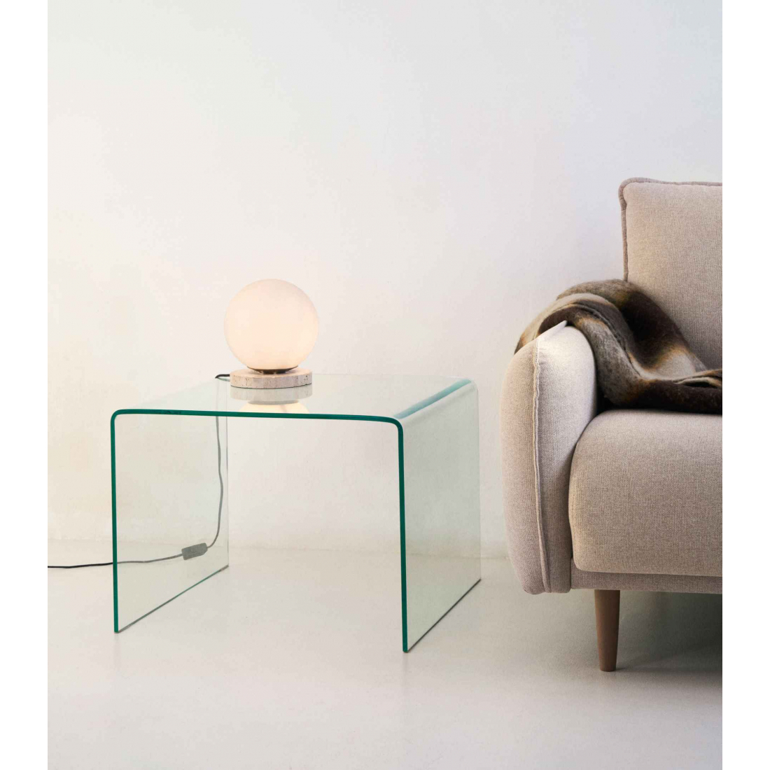 BURANO GLASS príručný stolík 2