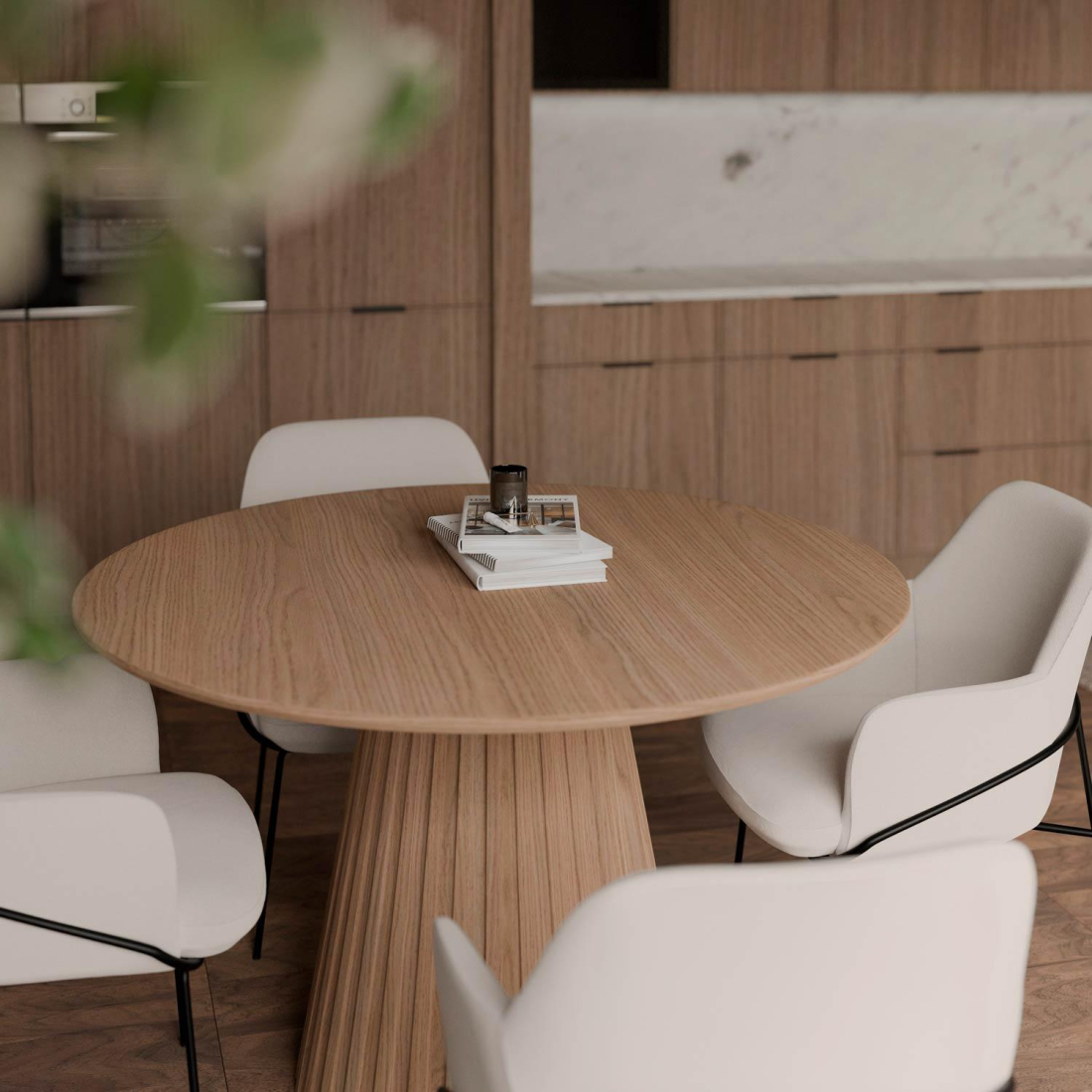 NAYLA ROUND jedálenský stôl 2