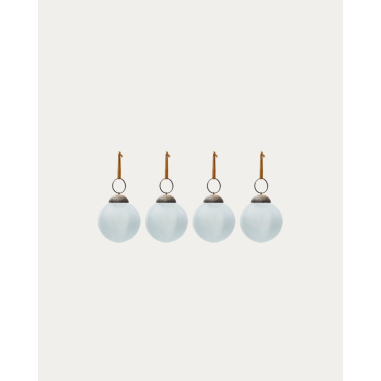 TALVE sada štyroch vianočných ozdôb